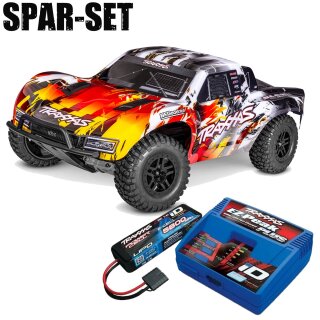 Traxxas 58434-4 Slash 1:10 2WD Short-Course VX3 brushless rot - 2S ID Set