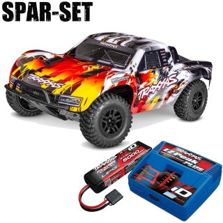 Traxxas 58434-4 Slash 1:10 2WD Short-Course VX3 brushless rot - 3S ID Set