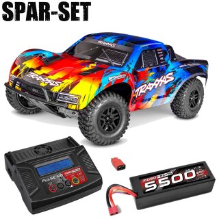 Traxxas 58434-4 Slash 1:10 2WD Short-Course VX3 brushless RNRX - 3S Spar Set