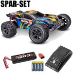 Traxxas 37454-4 Rustler 1:10 2WD Stadium-Truck VX3...