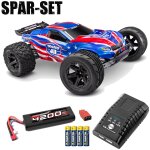Traxxas 37454-4 Rustler 1:10 2WD Stadium-Truck VX3...