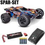 Traxxas 37454-4 Rustler 1:10 2WD Stadium-Truck VX3...