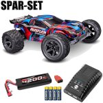 Traxxas 37454-4 Rustler 1:10 2WD Stadium-Truck VX3...