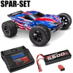 Traxxas 37454-4 Rustler 1:10 2WD Stadium-Truck VX3...