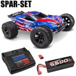 Traxxas 37454-4 Rustler 1:10 2WD Stadium-Truck VX3...