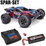 Traxxas 37454-4 Rustler 1:10 2WD Stadium-Truck VX3...