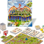 Ravensburger 25176 Carcassonne Labyrinth Brettspiel ab 8 Jahre
