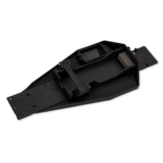 Traxxas 3728 Chassis unten schwarz 166mm Akkufach 2WD&VXL Bandit, Rustler