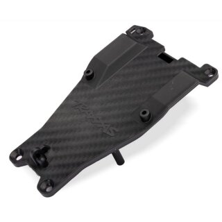 Traxxas 3729-STGRY Oberdeck Chassis Stahl-grau Rustler 2WD TRX3729-STGRY