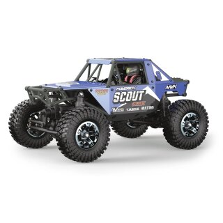 Maverick MV151303 1:24 Scout-24 Flux Rock Crawler brushless  - Blau