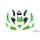 MENG-Model MT-007t 1:9 Kawasaki Ninja ZX-10R KRT Edition (Pre-colored Edition)