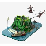 BlueBrixx 108817 Die drei ???: Toteninsel: Diorama...