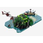 BlueBrixx 108817 Die drei ???: Toteninsel: Diorama Teileanzahl: 1699