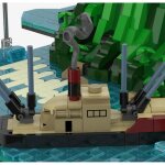 BlueBrixx 108817 Die drei ???: Toteninsel: Diorama Teileanzahl: 1699