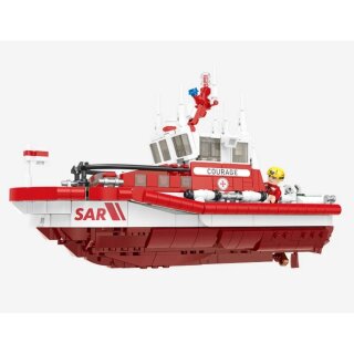 BlueBrixx 109687 Seenotrettungsboot Teileanzahl: 1137