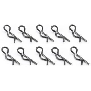 Tamiya 08059 Karosserie-Splinte (10) 20mm schwarz 500908059