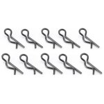 Tamiya 08059 Karosserie-Splinte (10) 20mm schwarz 500908059
