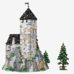 BlueBrixx 109124 Burg Blaustein Bergfried Erweiterung...