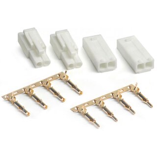 Tamiya 06017 Mini Stecker/Buchse 2 Paar 500906017