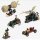 BlueBrixx 108935 Steampunk Motorwagen und Flugmaschinen Teileanzahl: 1199