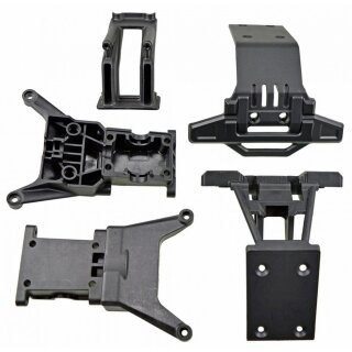 Tamiya 05923 XS Stoßfäng./Spoil.-Halt./Getri.-Box v+h 500405923
