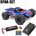 Traxxas 67464-4 Rustler 1:10 4x4 Stadium-Truck RTR VX3 BL...
