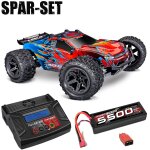 Traxxas 67464-4 Rustler 1:10 4x4 Stadium-Truck RTR VX3 BL...