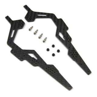 HPI H161445 Comp Crawler Chassisplattensatz (Kohlefaser)