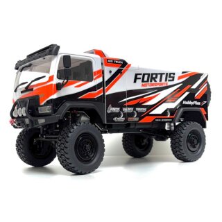 HobbyPlus 1:18 Brushless Rally Truck DKR-4 Fortis 4WD RTR - weiß HBP1810820-WH