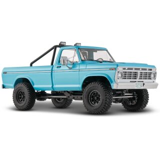 FMS FCX18II Ford F100 1:18 4WD brushed Crawler RTR hellblau