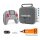 HelloRadio HR1106 V12 MAX 2,4GHz - ELRS LBT Fernsteuerung Mode 2 grau, rot