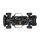 Arrma ARA4315V4T2 1:8 INFRACTION 223S DSC 4X4 RTR Brushless Bash Truck, Black/Red