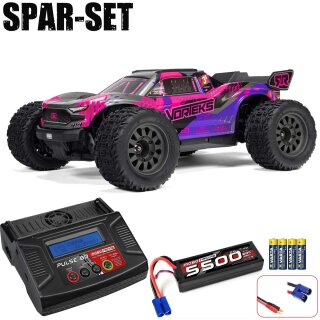 Arrma ARA4305V4T3 1:10 VORTEKS 223S BLX Brushless 4X4 Lila - 2S Spar Set