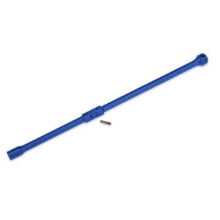 Traxxas 7455X-BLUE Zentral Kardanwelle Kunststoff blau VX3 4x4 TRX7455X-BLUE