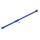 Traxxas 7455X-BLUE Zentral Kardanwelle Kunststoff blau VX3 4x4 TRX7455X-BLUE