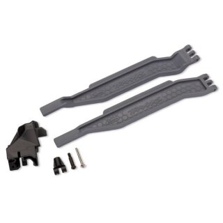 Traxxas 9026-SLGRY Akkuhalter schiefergrau 4x4 VX3