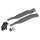 Traxxas 9026-SLGRY Akkuhalter schiefergrau 4x4 VX3
