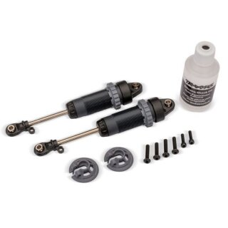 Traxxas 7462-STGRY GTR Dämpfer XXL Stahl-grau (2) 4x4/VXL/VX3 TRX7462-STGRY