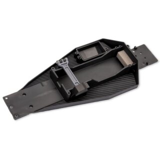 Traxxas 3728-STGRY Chassis unten 166mm Akkufach 2WD&VXL Bandit, Rustler TRX3728-STGRY