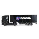 Amewi 22785 Mini-Scania 730 S Kofferauflieger proportional 4WD 1:64 RTR schwarz
