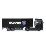 Amewi 22785 Mini-Scania 730 S Kofferauflieger proportional 4WD 1:64 RTR schwarz