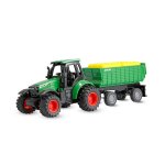 Amewi 22790 Traktor aus Metall mit Anhänger 1:64 RTR Grün