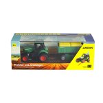 Amewi 22790 Traktor aus Metall mit Anhänger 1:64 RTR Grün