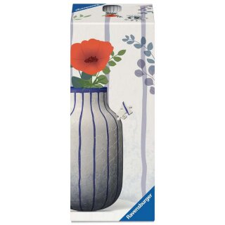 Ravensburger 08083 3D Puzzle Vase Stripes Blue Teileanzahl: 162