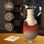 Ravensburger 08084 3D Puzzle Vase Gradient Brick-Red Teileanzahl: 162