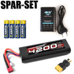 LiPo-Starter-Kit: B3 Pro 20W Kompaktlader + 4200mah 2S...