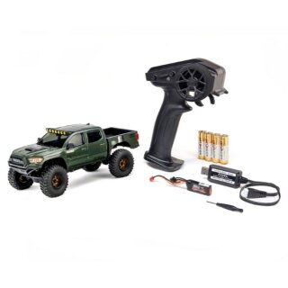 Axial AXI-3289T1 1:30 SCX30 Toyota Tacoma TRD Pro 4X4 RTR Brushed Crawler Grün