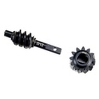 Axial AXI-4279 Steel Ring/Pinion Worm Gear, 2/12T, Axle: SCX30