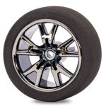 Traxxas 2233-BLKCR Sender-Lenkrad schwarz-chrom...