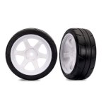Traxxas 9377-WHT 1.9 Response-Reifen auf 6-Speichenfelge...